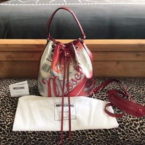 Moschino Coca Cola drawstring bag